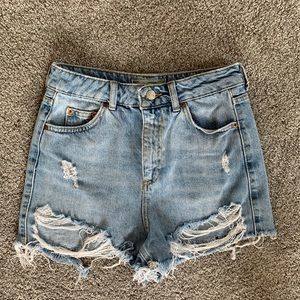 Top shop high waisted mom shorts, US 4!